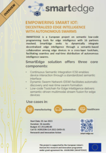 Factsheet about the SmartEdge project