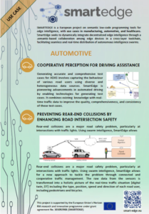 Factsheet about the Automotive use cases