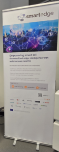 SmartEdge poster displayed at the Media Web Symposium 2024 event